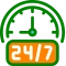 24/7 Support