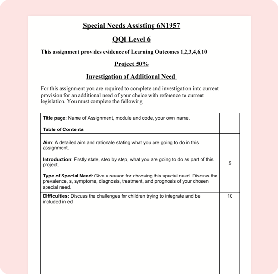Custom Special Needs Assistant Custom Special Needs Assistant